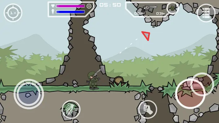 Mini Militia - Doodle Army 2 android App screenshot 0